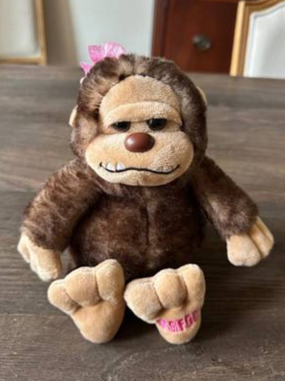 Plush Bigfoot Doll